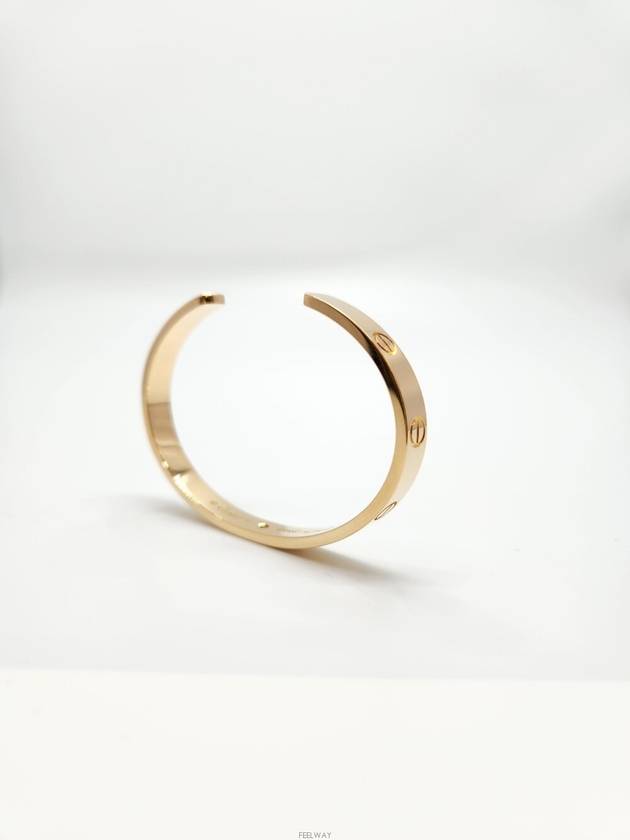 Daol Sangin Store Love Bangle Short Bracelet 1P Yellow Gold 17 Condition A - CARTIER - BALAAN 6