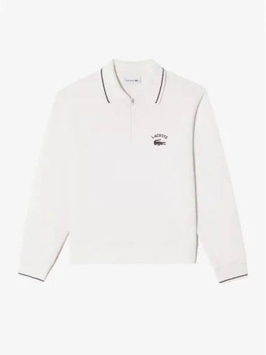 Women s CP Chouli Collar Half Zip up SF951E 54N 70V Domestic Product GQ2N24082230960 - LACOSTE - BALAAN 1