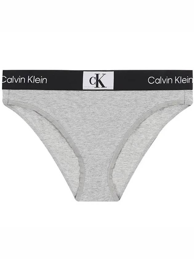 Women's Modern Logo Panties Gray Heather - CALVIN KLEIN - BALAAN 2