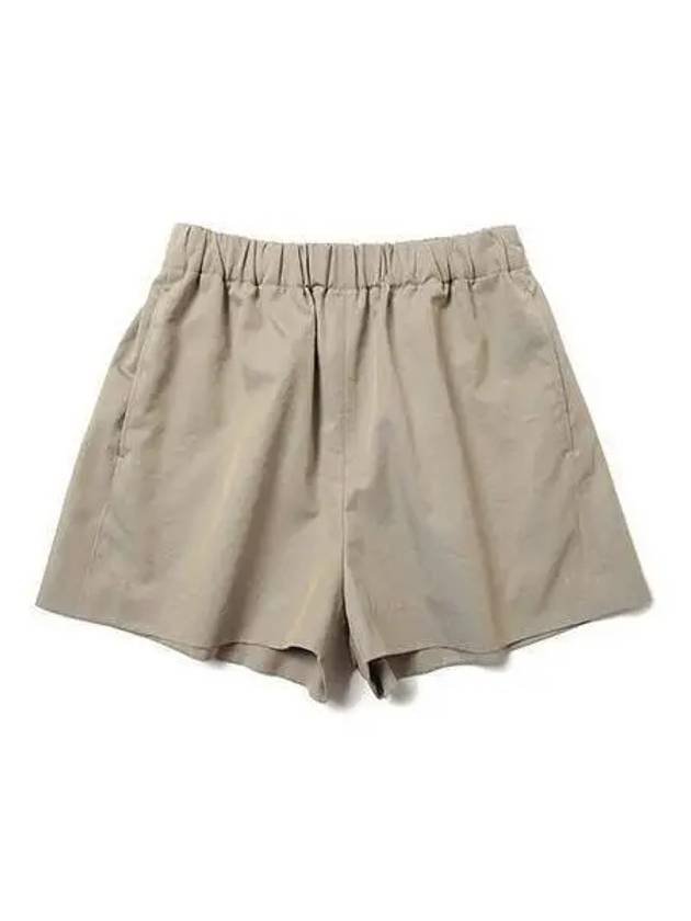 Women s Cotton Silk Shorts Gray A23SP06SB - AURALEE - BALAAN 1