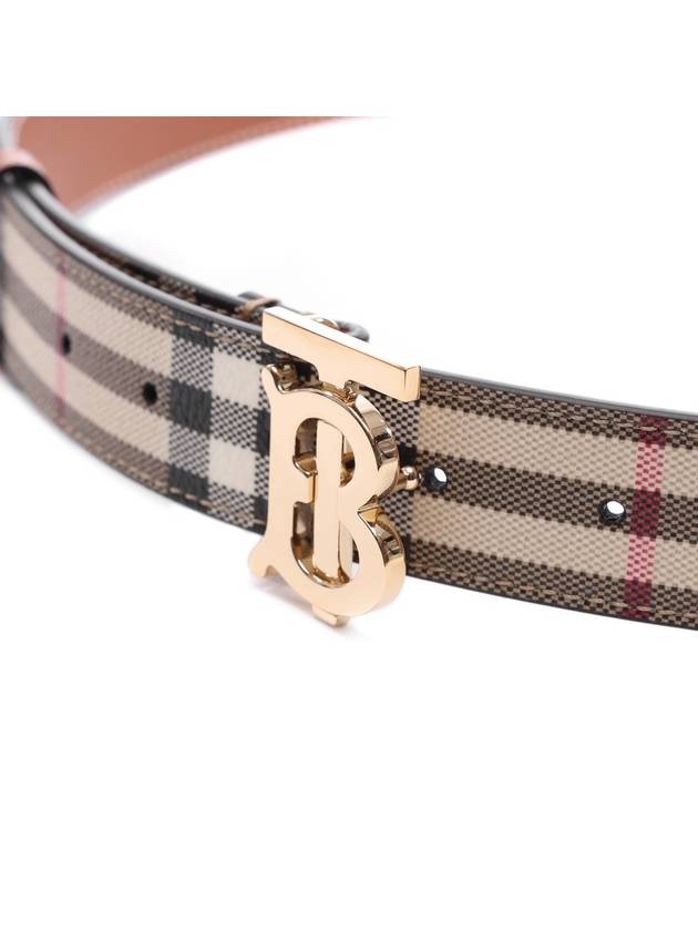 Regular Leather Belt Beige - BURBERRY - BALAAN 4