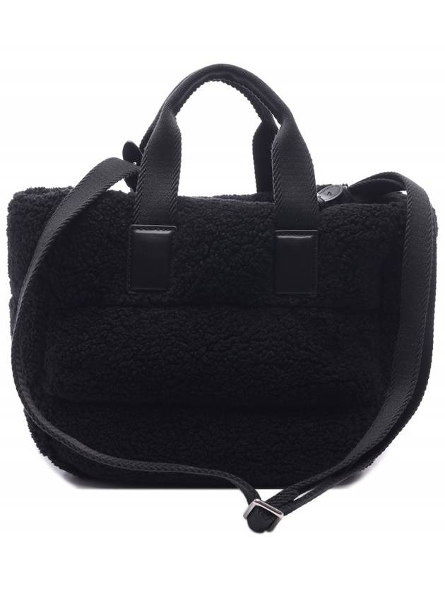 Women s CARADOC Fleece Mini Tote Shoulder Bag 5L00016 M3189 999 24F - MONCLER - BALAAN 4