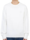 Metropolis Rubber Logo Sweatshirt White - CP COMPANY - BALAAN 2