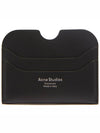 Silver Logo Card Wallet Black - ACNE STUDIOS - BALAAN 2