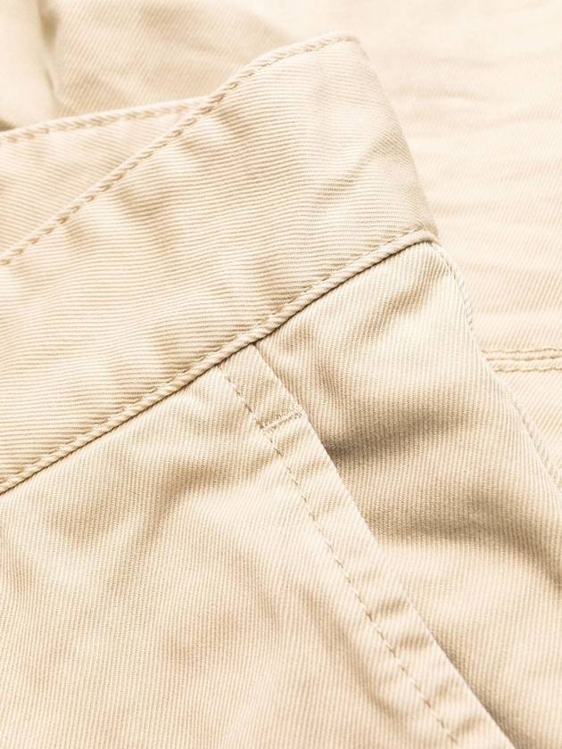 Cotton Sexy Straight Chino Pants Beige - DSQUARED2 - BALAAN 8