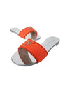 E800023 003 Logo Sandals Orange - GIUSEPPE ZANOTTI - BALAAN 3