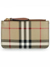 Check Strap Card Wallet Archive Beige - BURBERRY - BALAAN 2