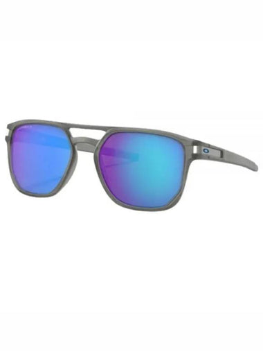 Latch Beta Matte Gray Ink Prism Sapphire Polarized OO9436 06OO9436 0654 - OAKLEY - BALAAN 1