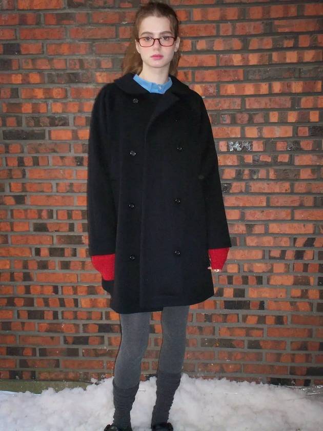 Labyrinth Winter Half Coat Black - LETTER FROM MOON - BALAAN 5