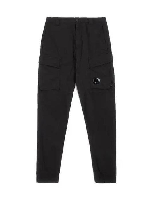 Lens Wappen 50 Philly Stretch Utility Pants Black - CP COMPANY - BALAAN 2