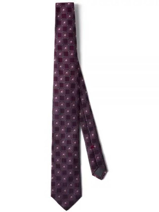 patterned silk tie MR8820018C2206 - BRUNELLO CUCINELLI - BALAAN 2