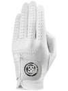 Men s White Essential Camo Patch Left Hand Golf Glove G4MS22G62 ONX - G/FORE - BALAAN 3