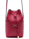 Salvatore Gancini Mini Bucket Bag Leaves - SALVATORE FERRAGAMO - BALAAN.