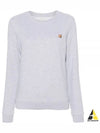 Fox Head Patch Regular Sweatshirt Grey - MAISON KITSUNE - BALAAN 2