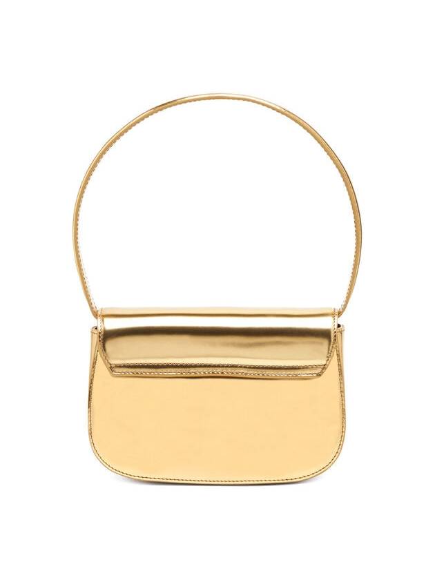 1DR Mirrored Leather Shoulder Bag Gold - DIESEL - BALAAN 5