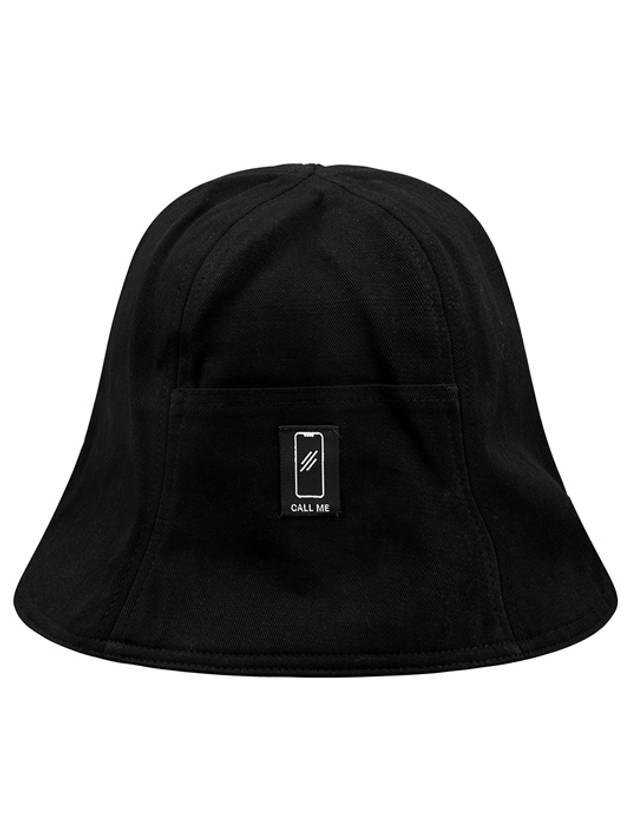 Patch Bucket Hat Black - ACNE STUDIOS - BALAAN 2