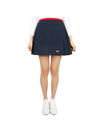 Women's Sierra Golf Pleated Skirt Navy - J.LINDEBERG - BALAAN 1