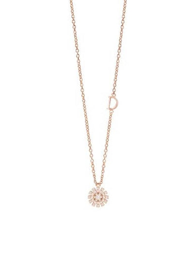 Margherita Diamonds 8mm Necklace Pink Gold - DAMIANI - BALAAN 2