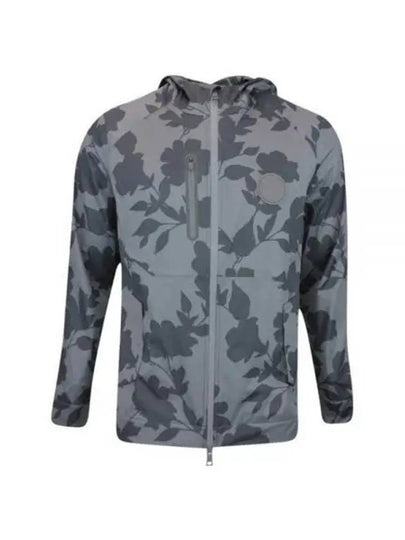 Repeller Soft Shell Floral Hooded Jacket Grey - G/FORE - BALAAN 2