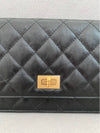 Vintage 255 WOC Vintage Calfskin Black Gold Plated A70328 (Builtin Chip Version) - CHANEL - BALAAN 9