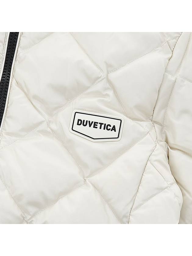 Women's Nosadella Quilted Long Padding Beige - DUVETICA - BALAAN 7