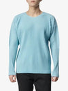 Pleated Long Sleeve T-Shirt Aqua Blue - ISSEY MIYAKE - BALAAN 2