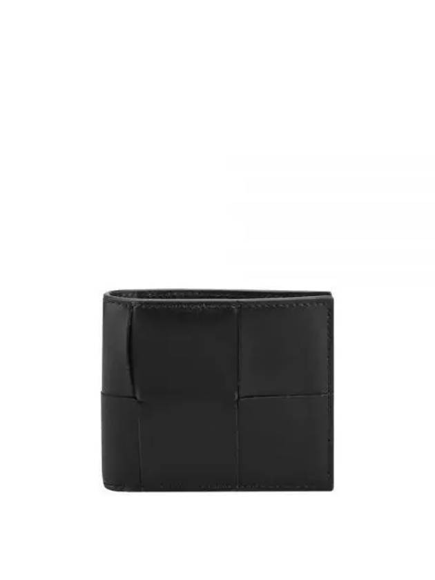 Intrecciato Cassette Half Wallet Black - BOTTEGA VENETA - BALAAN 2