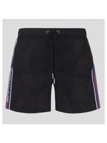 8H00032 899YE 778 Logo Patch Short Pants 660609 - MONCLER - BALAAN 1