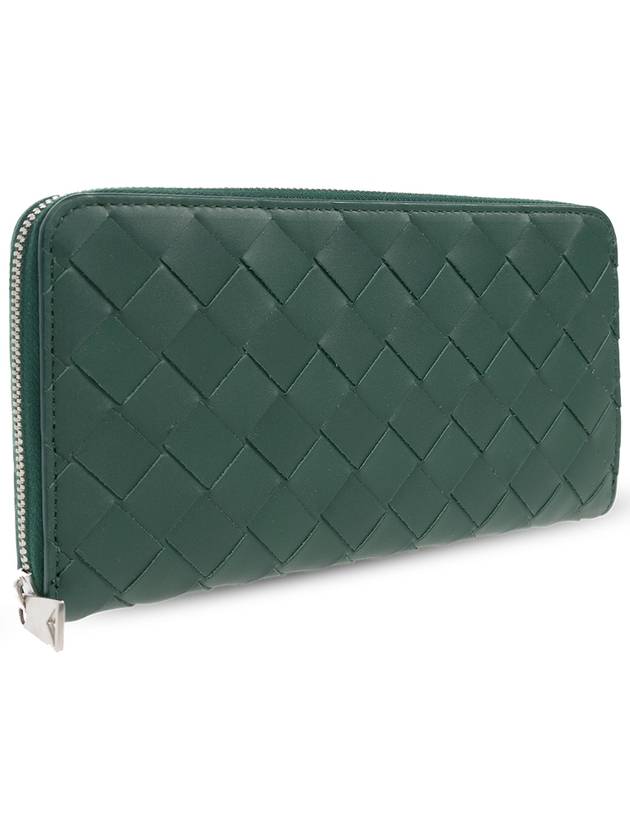 Bottega Veneta Leather Wallet, Men's, Green - BOTTEGA VENETA - BALAAN 4