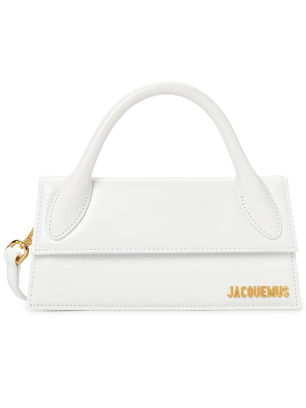 Le Chiquito Leather Tote Bag White - JACQUEMUS - BALAAN 2