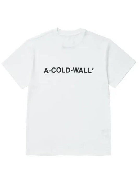 Short Sleeve ACWMTS092 WHITE Essential Logo Men's Short Sleeve Tee - A-COLD-WALL - BALAAN 1