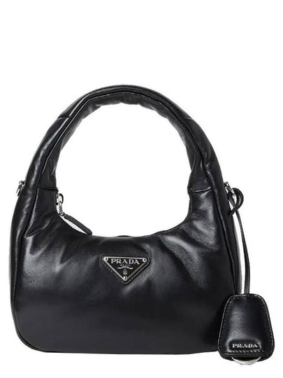 Soft Padded Nappa Leather Mini Bag Black - PRADA - BALAAN 2