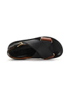 Fussbett Leather Sandals Black Brown - MARNI - BALAAN 4