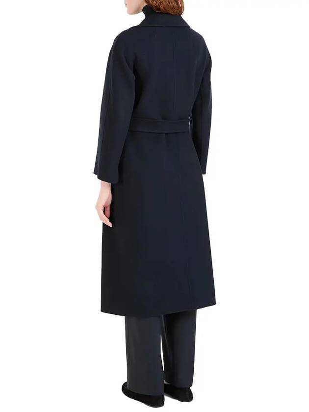 Esturian virgin wool coat navy 29016131600 012 - MAX MARA - BALAAN 4