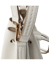 Women's T Logo Timeless Leather Bucket Bag White - TOD'S - BALAAN 8