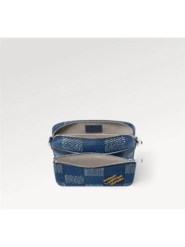 Trio Messenger Bag Blue - LOUIS VUITTON - BALAAN 3