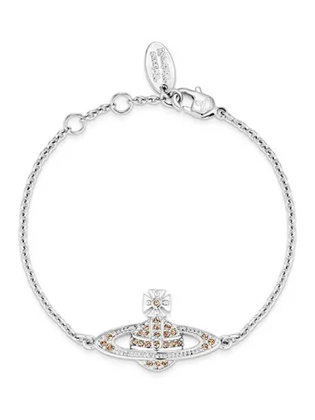 Mini Bas Relief Chain Bracelet Silver - VIVIENNE WESTWOOD - BALAAN 5