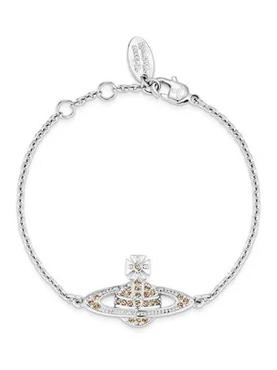 Mini Bas Relief Chain Bracelet Silver - VIVIENNE WESTWOOD - BALAAN 2