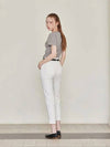 Crop Denim Pants White - LESEIZIEME - BALAAN 3