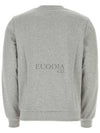 Logo Print Cotton Sweatshirt Heather Grey - A.P.C. - BALAAN 8