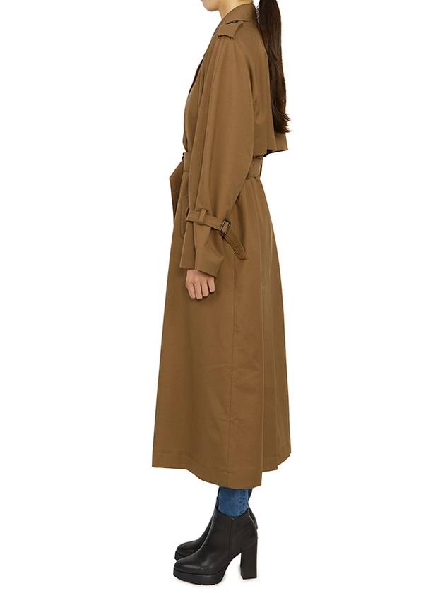 Barni Trench Coat Brown - MAX MARA - BALAAN 4