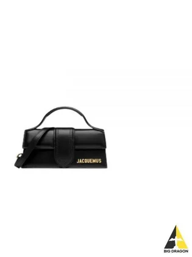 Le Bambino Gold Hardware Logo Mini Tote Bag Black - JACQUEMUS - BALAAN 2