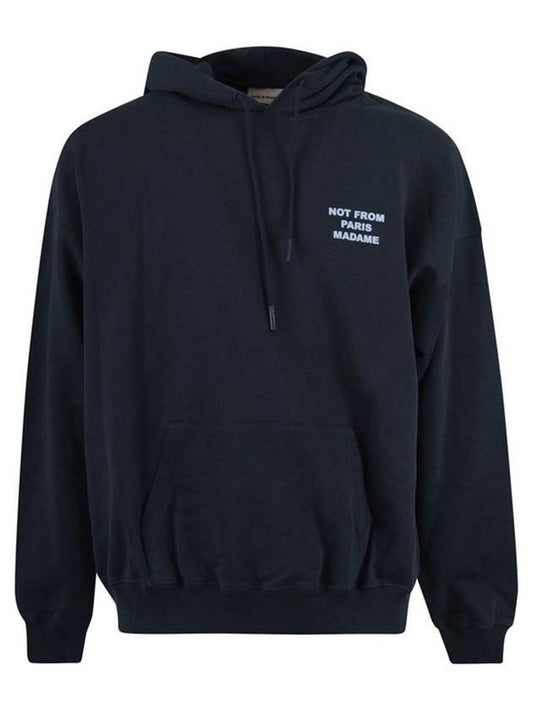 Drold Monsieur NFPM Printing Hood Navy HO101 NYNAVY - DROLE DE MONSIEUR - BALAAN 1