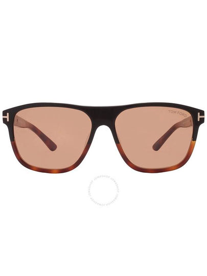 Frances Brown Square Mens Sunglasses - TOM FORD - BALAAN 2