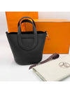 In The Loop 18 Bag Clemence Swift Gold Hardware Noir - HERMES - BALAAN 9