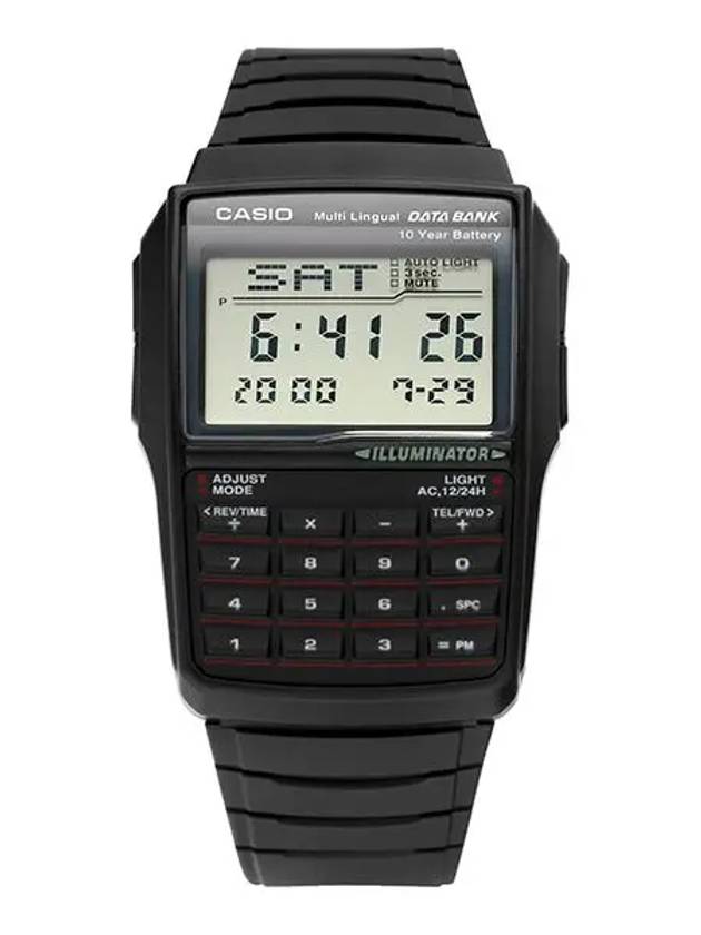 Vintage Data Bank Watch Black - CASIO - BALAAN 3