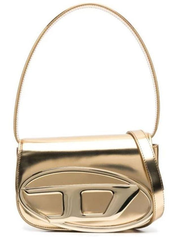 1DR Shoulder Bag in Mirrored Leather Gold X08396 - DIESEL - BALAAN 1