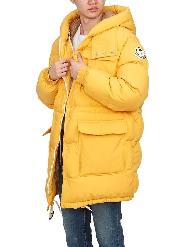 Pentaflake Long Down Padding Yellow - MONCLER - BALAAN 7