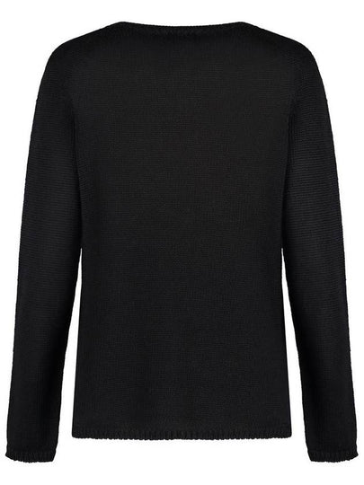 'S Max Mara Giolino Crew-Neck Linen Sweater - S MAX MARA - BALAAN 2