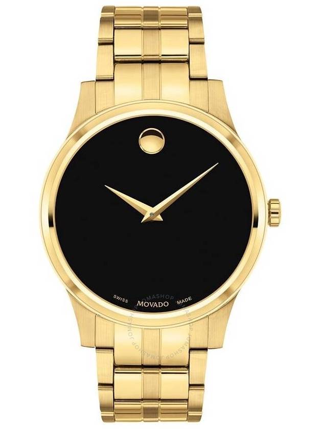 Movado Museum Classic Quartz Black Dial Men's Watch 0607535 - MOVADO - BALAAN 1